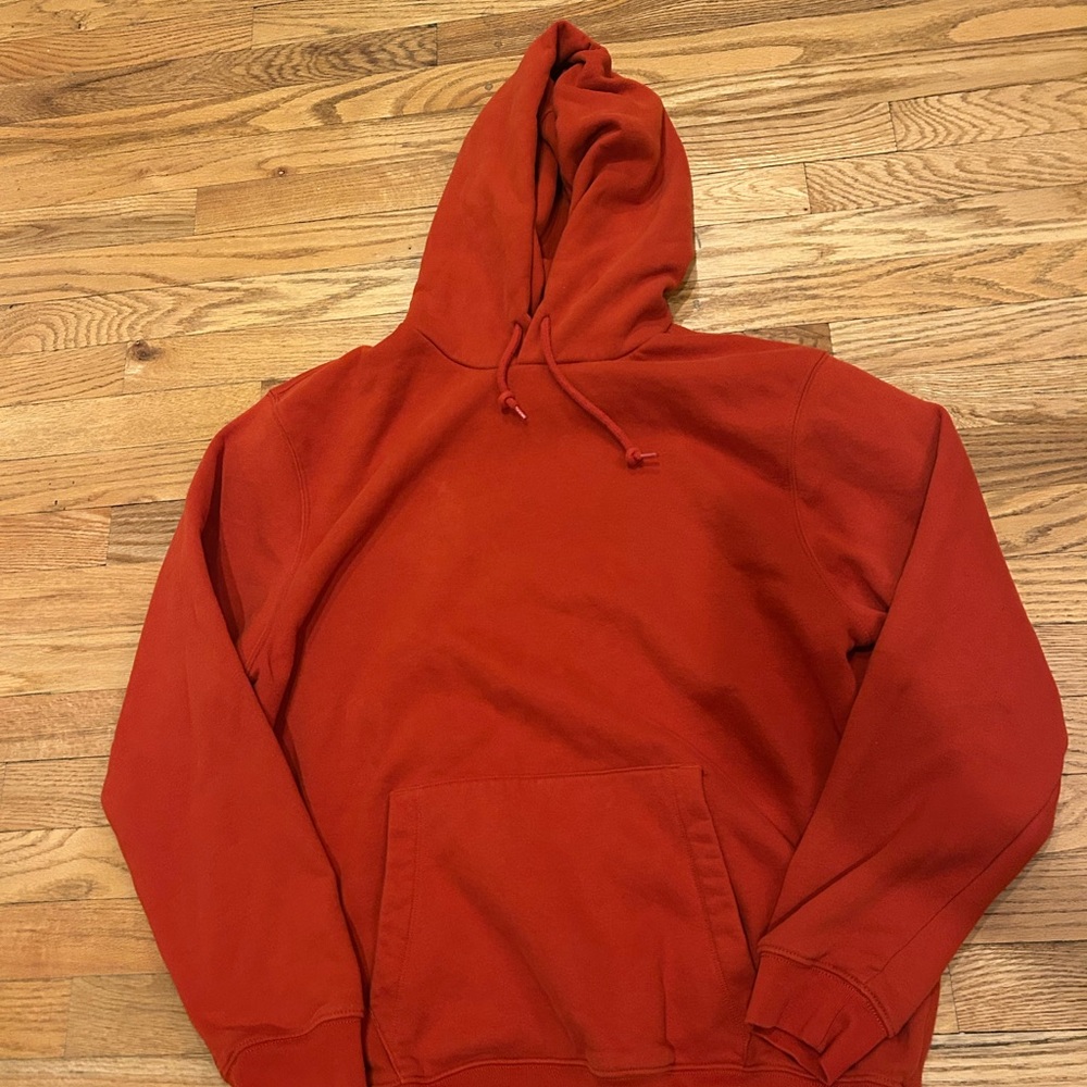 GAP Men's Bold Red Hoodie